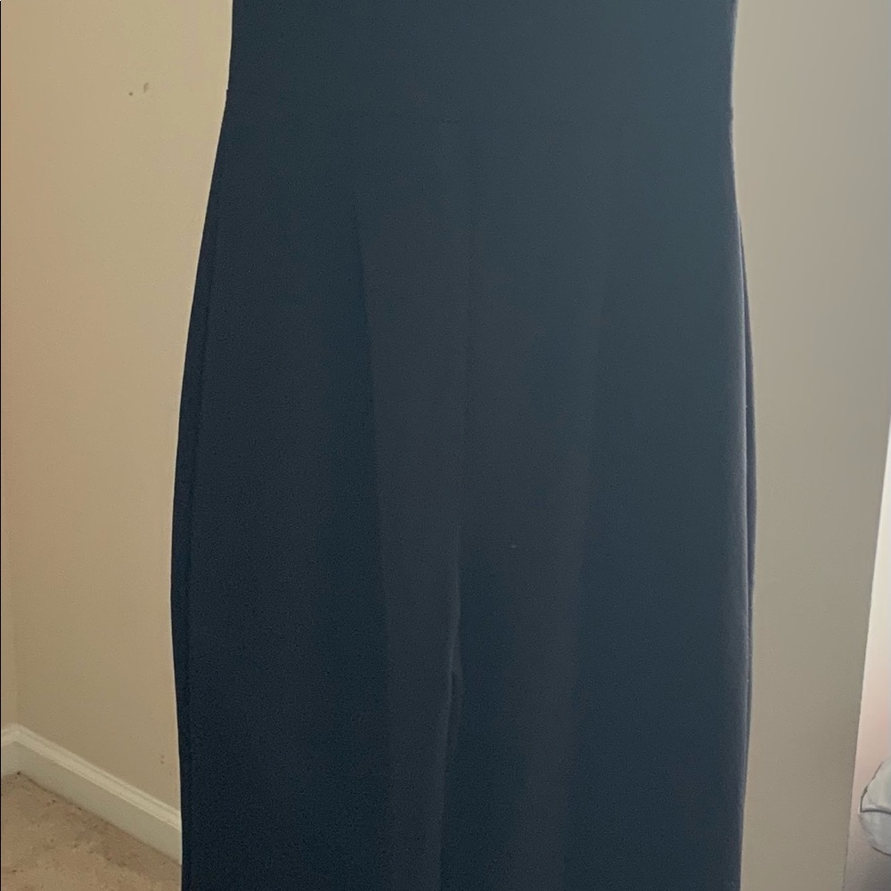 Ruffle trim shoulder Jumpsuit